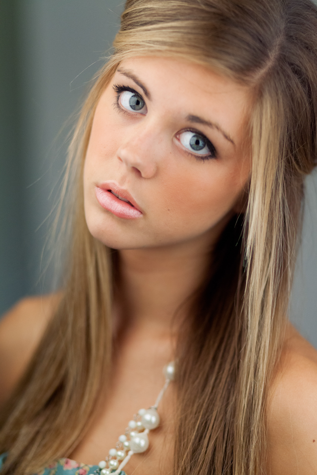 Beautiful Teen Head Shots | Louisville Teen Fashion Photographer